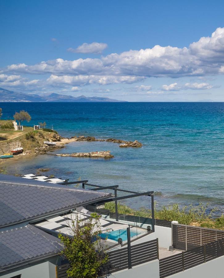 Blue View Villa - Coastal Elegance With Swim Spa, By Zantewize Alikanász Kültér fotó